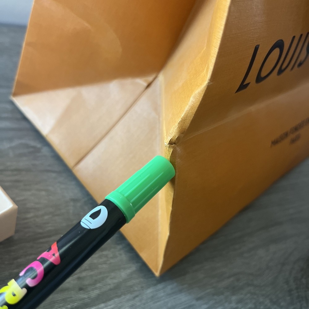 Louis Vuitton Empty Gift Box 4x6 with dust bag +Empty Bag 10x8 ,receipt envelope