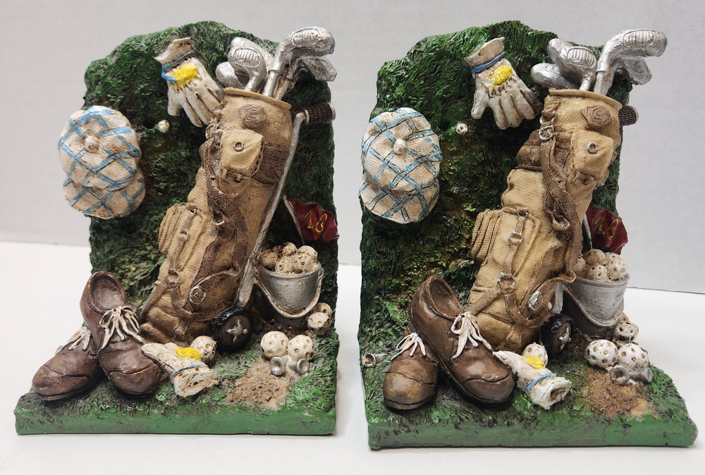 Golf Bag & Accesories Bookends