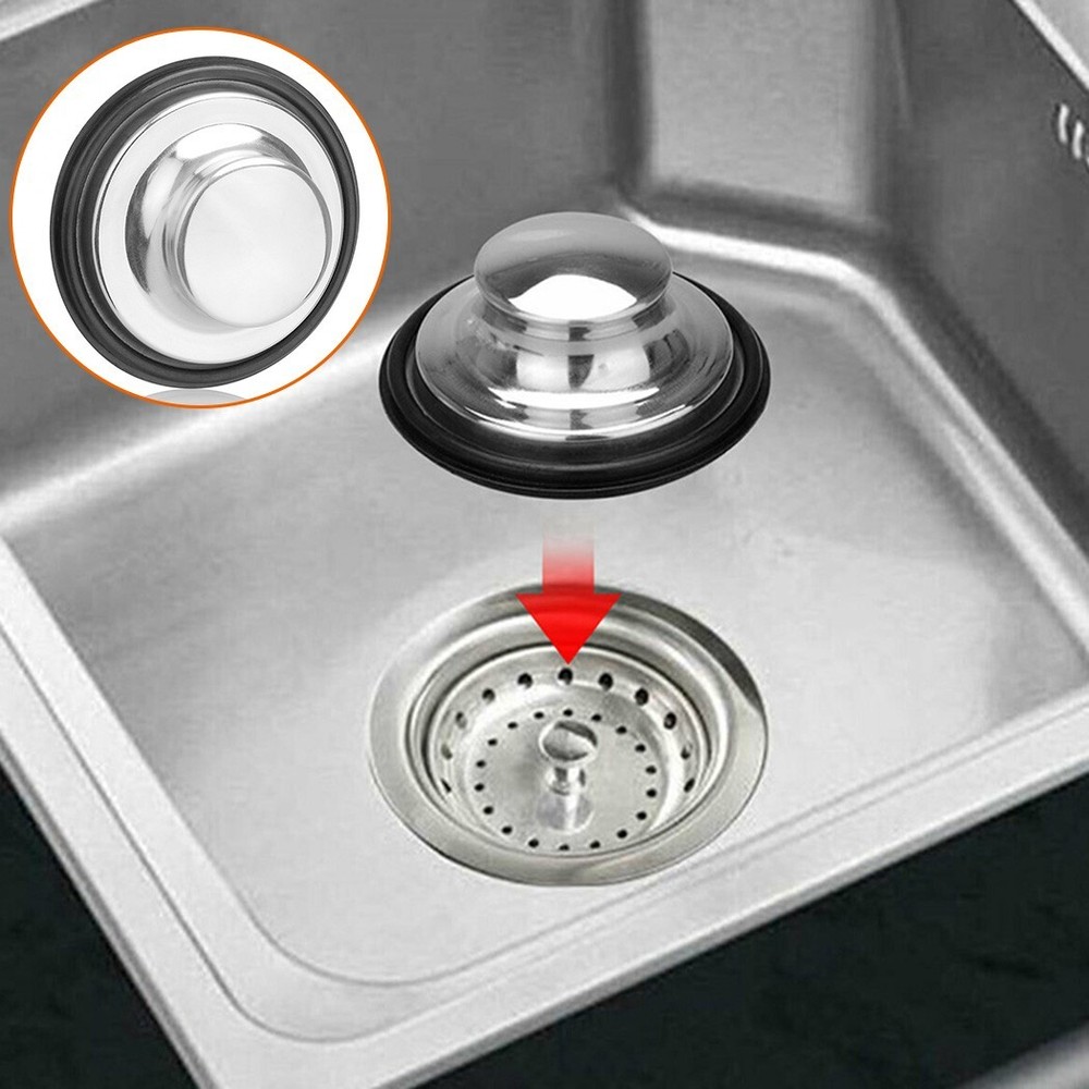 Garbage Disposal Stopper For ANY Standard Kitchen Sink Drain For Insinkerator QC