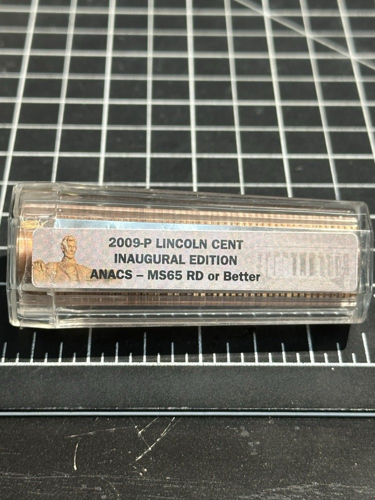 2009-D Lincoln Cent Inaugural Edition ANACS MS65 RD Roll