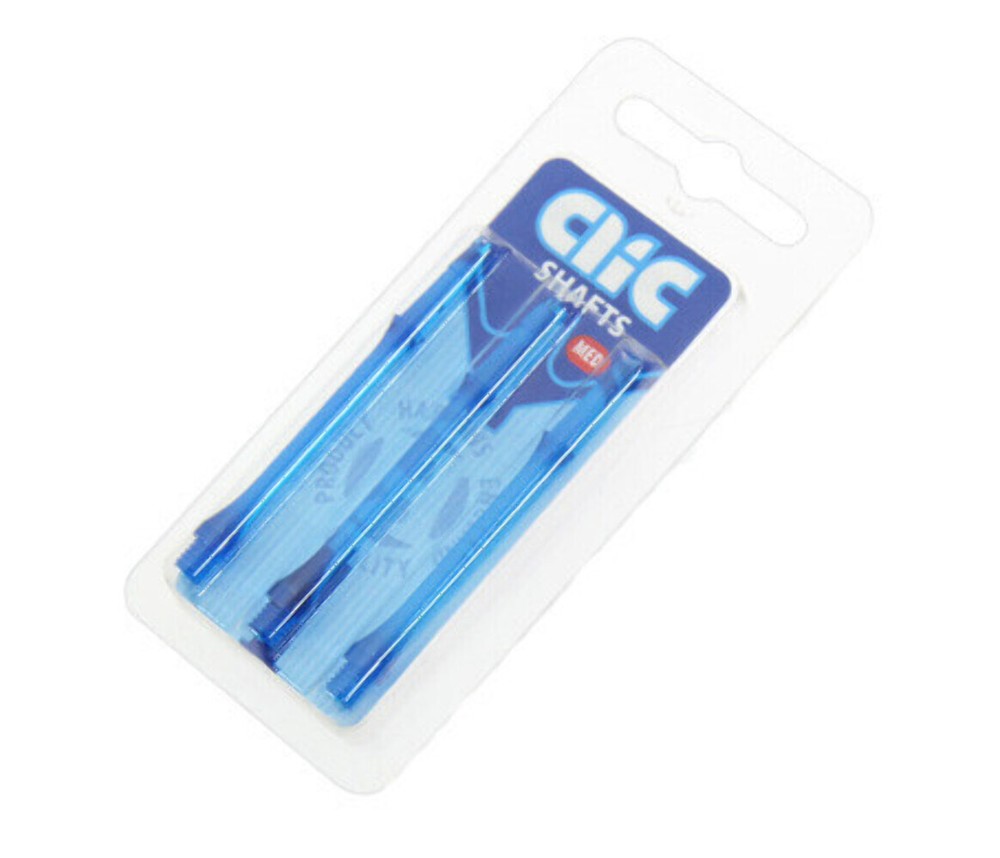 Harrows Clic Slim Medium 2ba Dart Shafts - Aqua