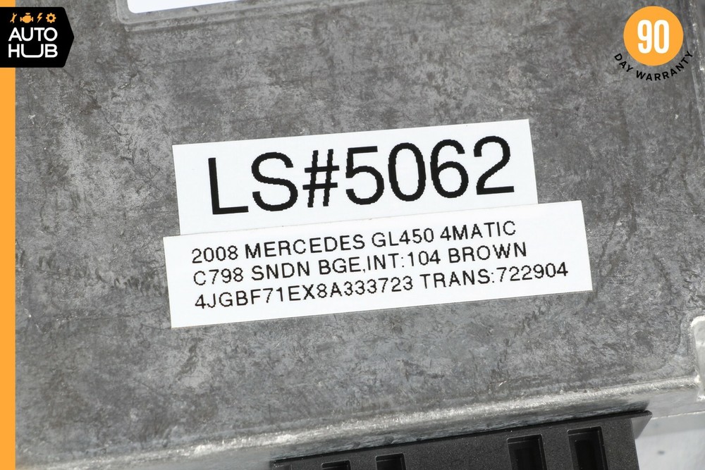 07-13 Mercede W211 GL450 E320 Voice Language Communication Control Module OEM