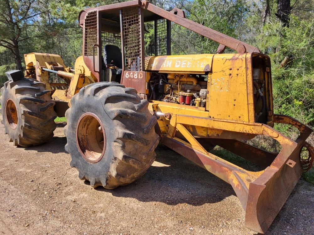 John Deere 648D Skidder Turbo