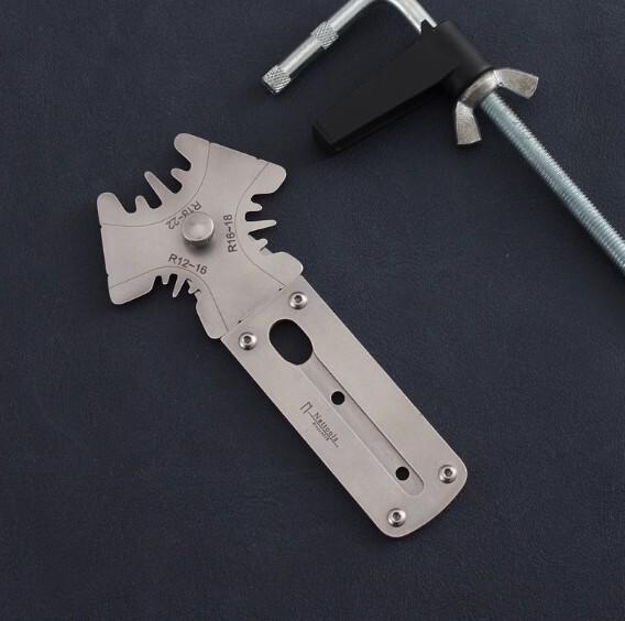 Handmade DIY Leather Zipper Tool Zipper Corner Processing Tool