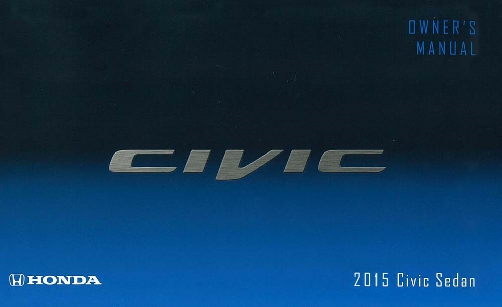 2015 Honda Civic Sedan Owner's Manual