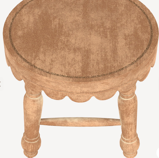 BALLARD Scalloped Stand (NEW)