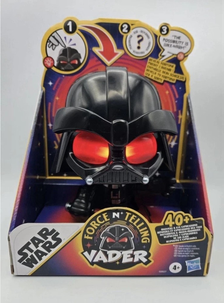 Hasbro Star Wars Force N' Telling Vader Electronic Interactive Toy 40+ Phrases
