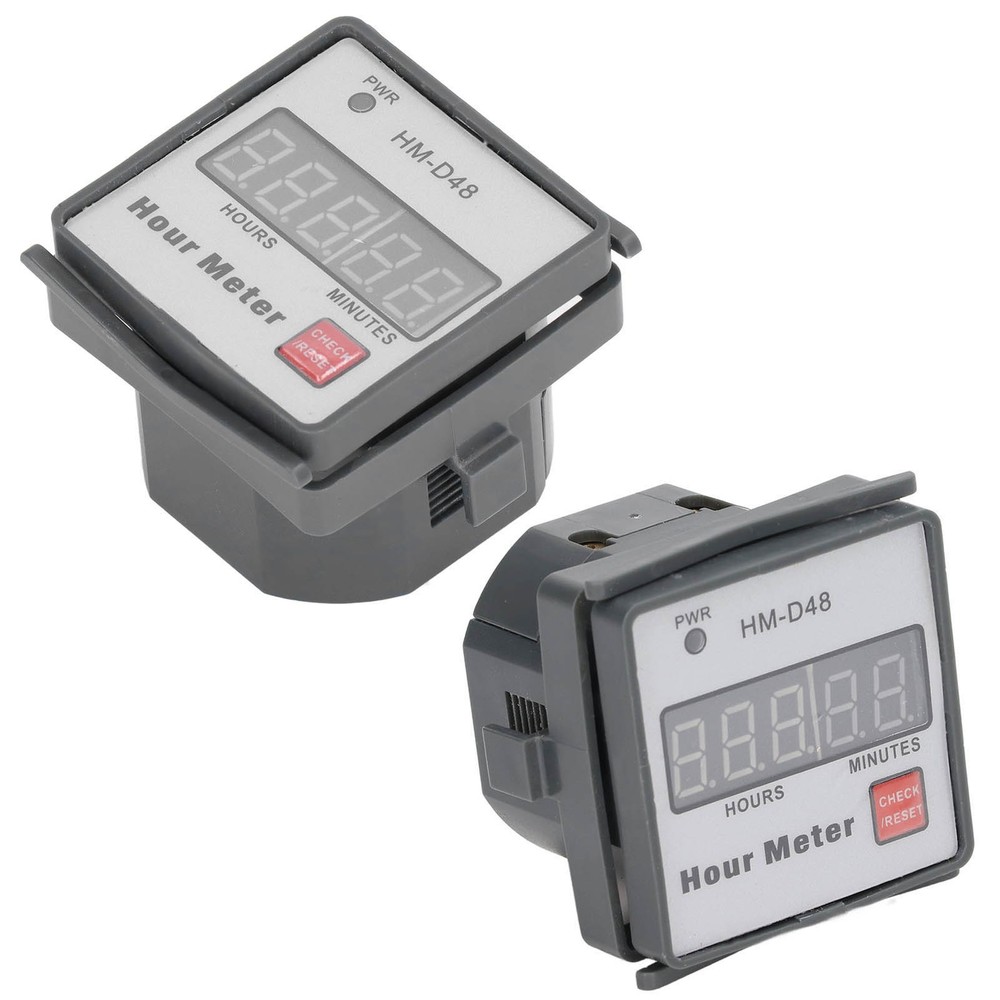 Digital Hour Meter Wide Timing Range Easy Operate For Industrial Use Premium
