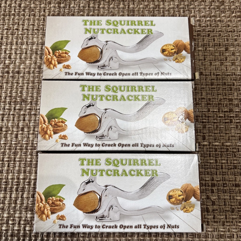 (3) HIC Squirrel Nutcrackers