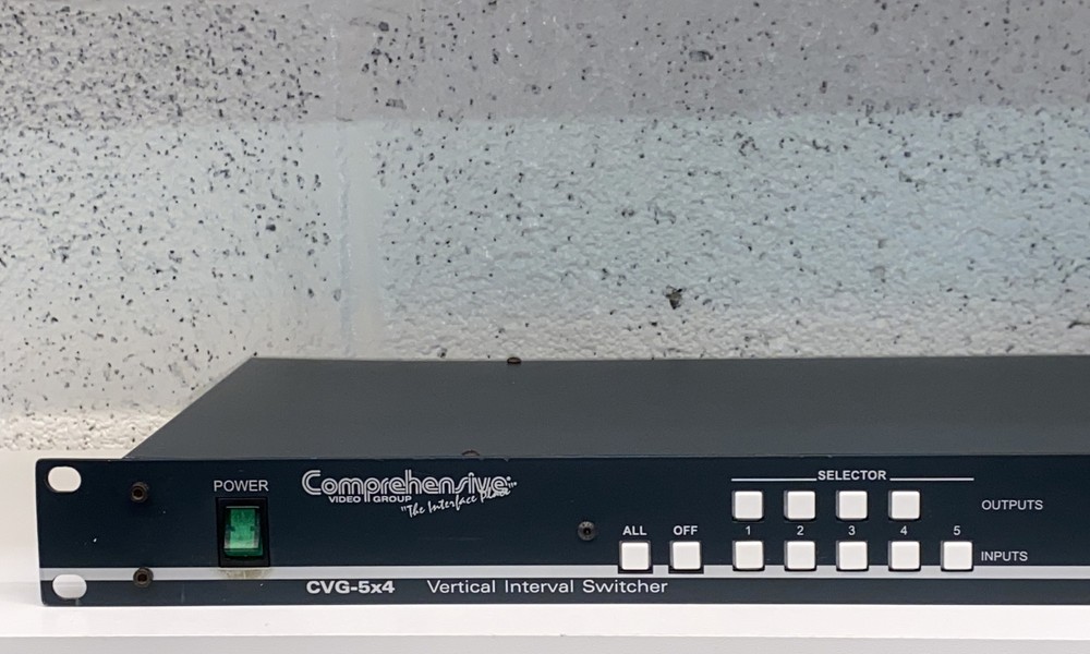 Comprehensive Video Group CVG-5x4 Vertical Interval System