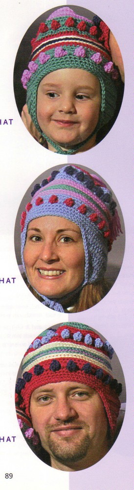 FUN Helmet Hat Wardrobe/Apparel/Crochet Pattern INSTRUCTIONS ONLY