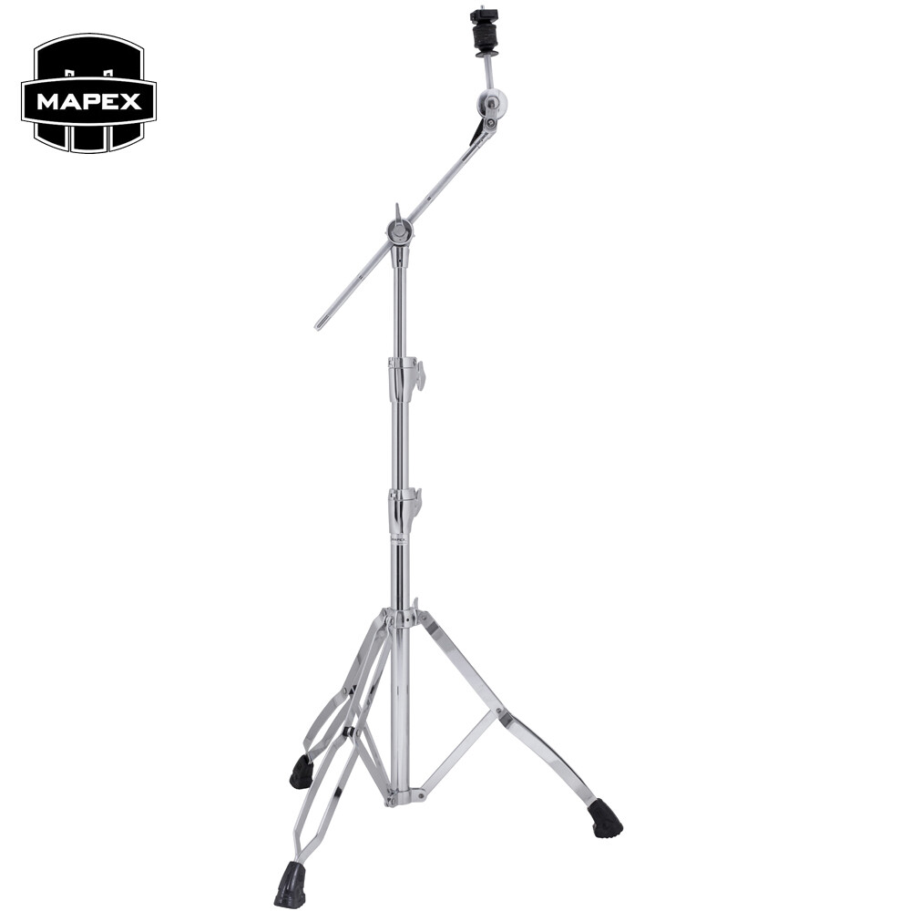 Mapex Armory Double Braced 3-Tier Boom Multi-Step Tilter + Quick Release Chrome
