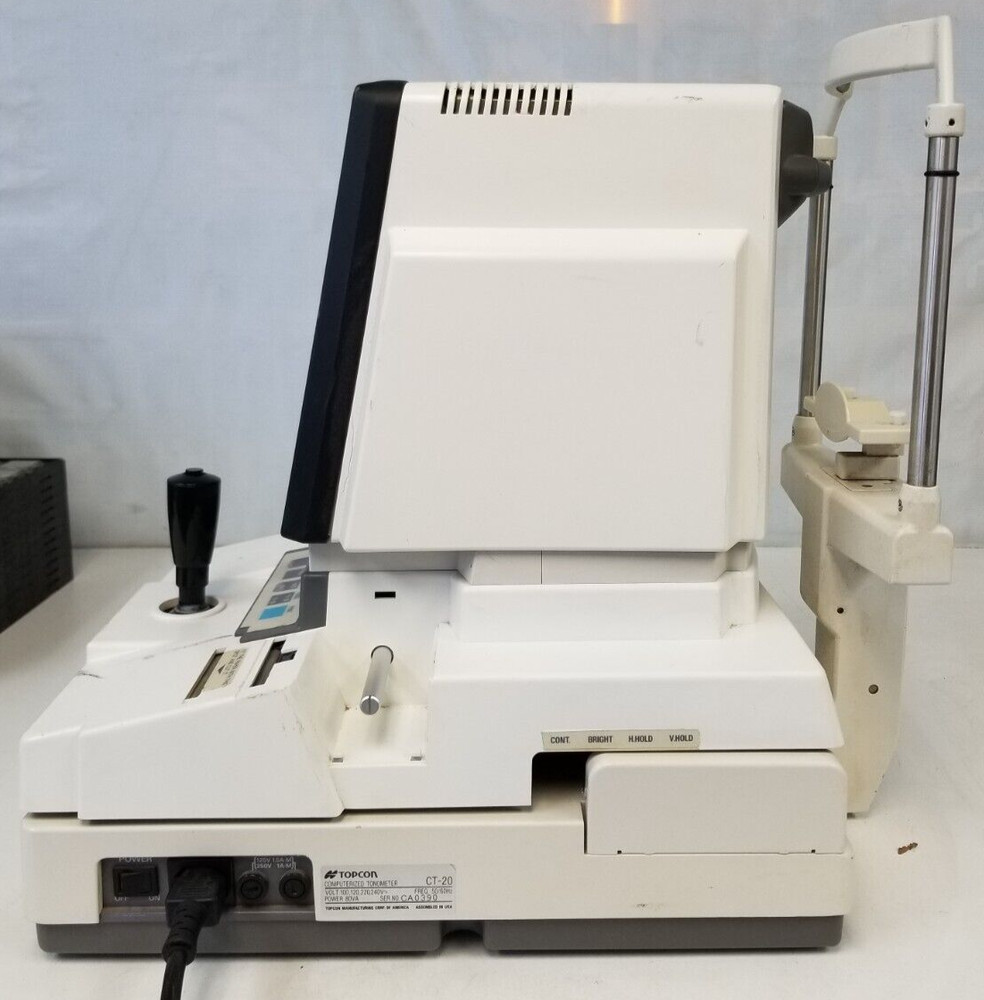 TOPCON CT-20 COMPUTERIZED NON TOUCH TONOMETER T5-A8