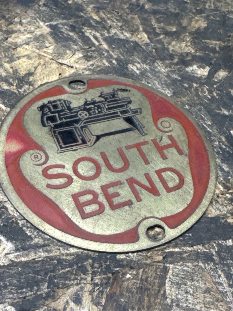 South Bend Precision 14” Drill Press Badge Tag Logo