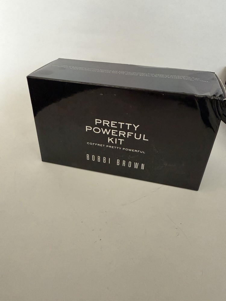 Bobbi Brown Pretty Powerful Kit Eyeshadow Blush Mascara ++ 6pc Set
