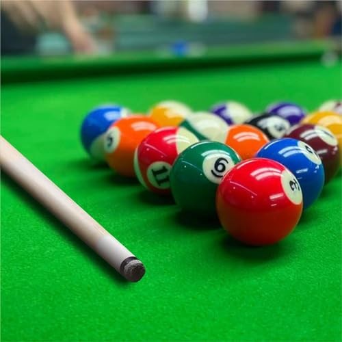 10 Sets Billiard Cues Tips Replacement with White Pool Cue Stick Ferrules,