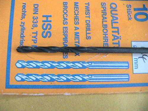 2x twist drill D=2.0mm HSS for boards 10170