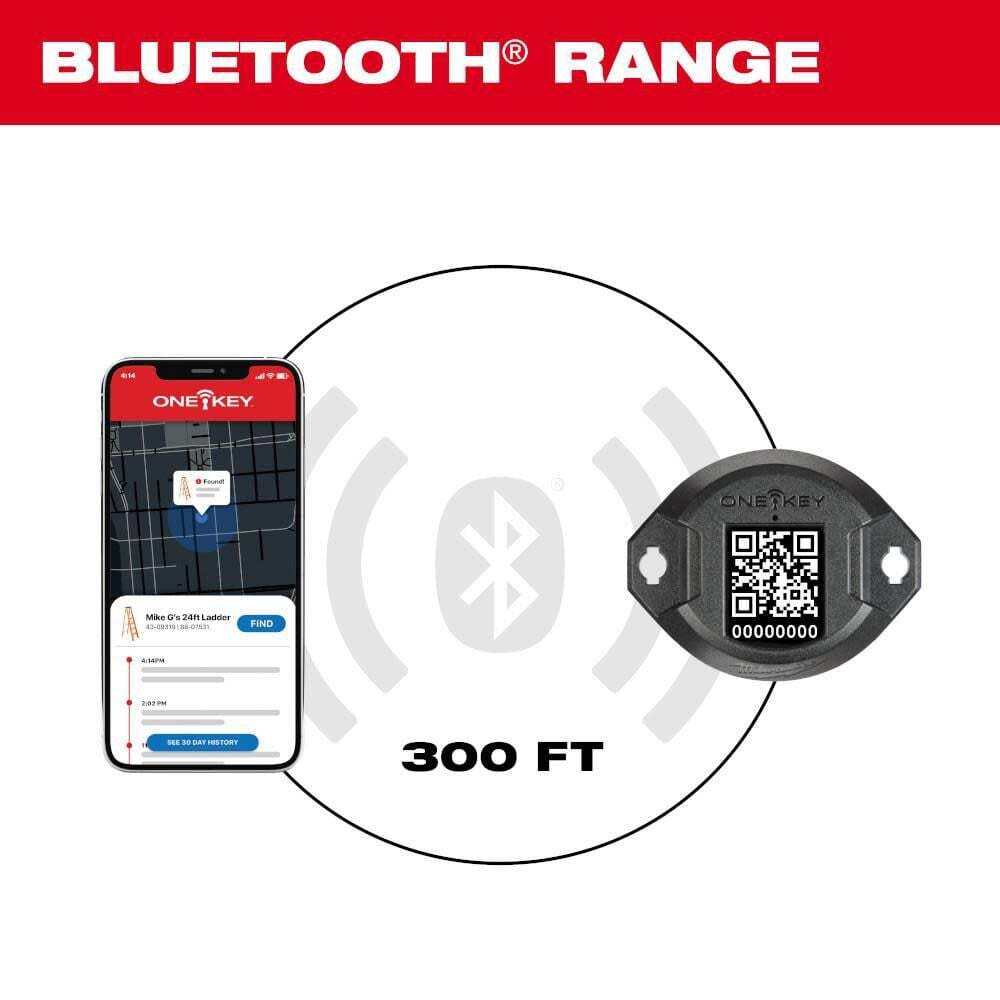 Milwaukee One-Key Bluetooth Tracking Tag