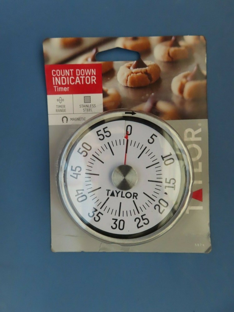 Taylor Mechanical Count Down Indicator Timer # 5874 NEW