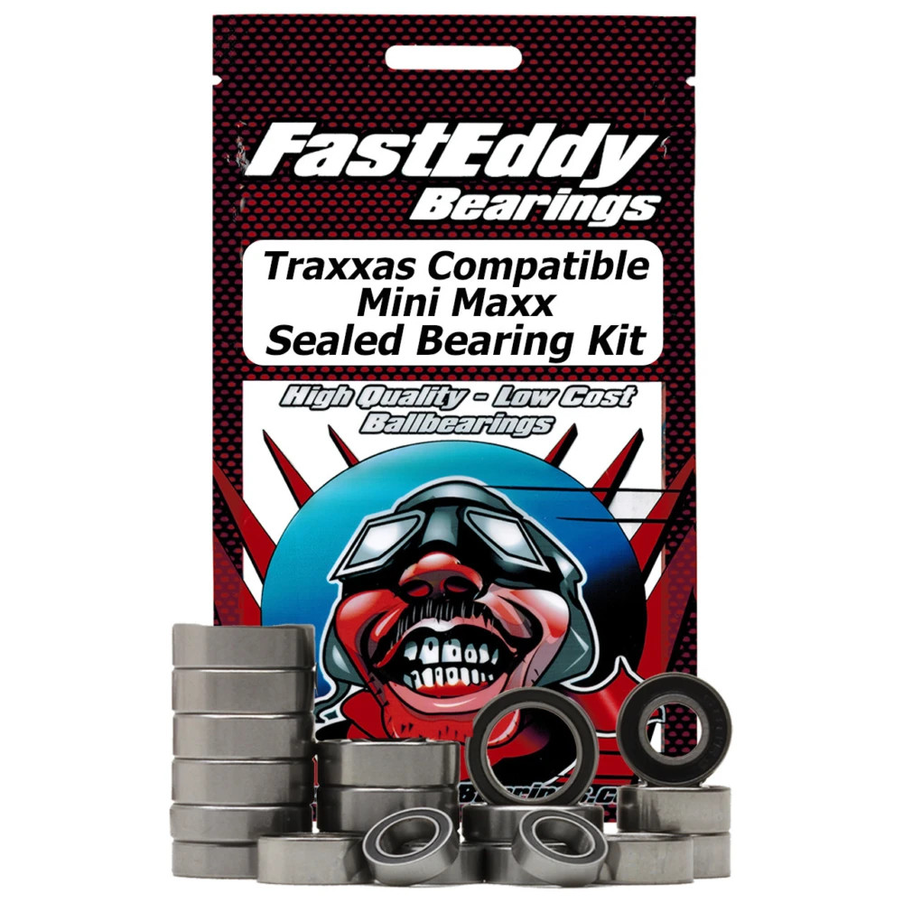 FastEddy Sealed Bearing Kit For Traxxas Mini Maxx (TFE9448)