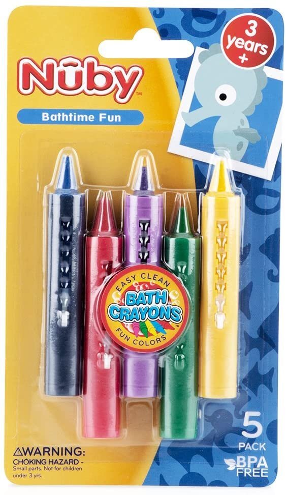 Nuby Bath Time Fun Crayons