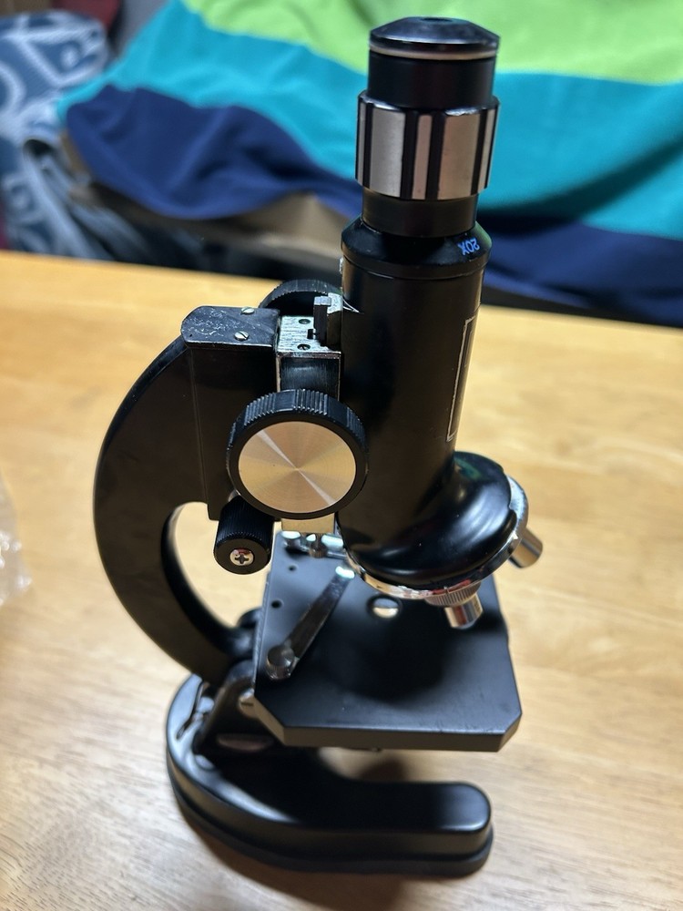 Vintage Sears Microscope 49-24187 Original Box 50-1200 power