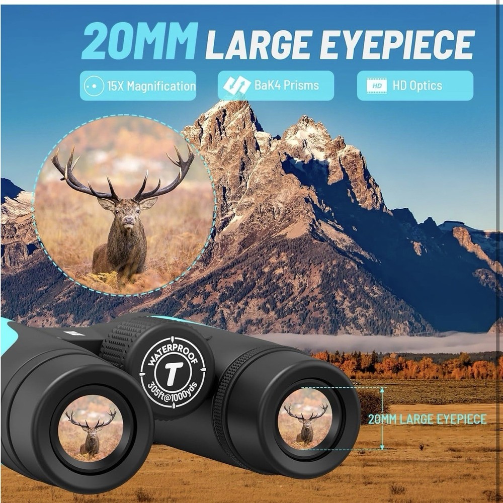 Tinllaans 15x55mm UHD Binoculars