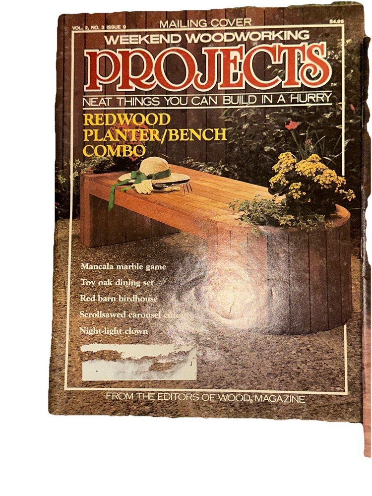 Weekend Woodworking Projects How To Booklets GUC Set/3 Read‼️