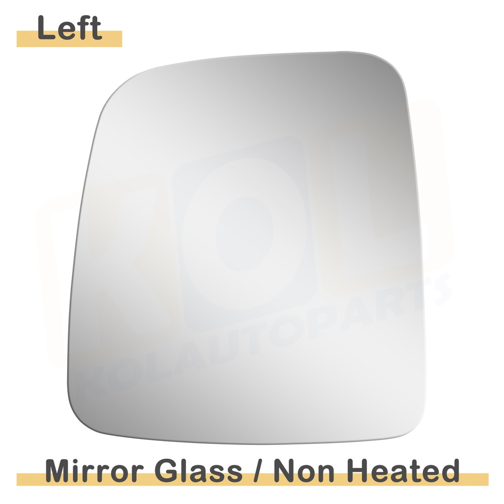View Mirror Glass Replace For 2003-2006 Jeep TJ Wrangler Driver Left Side Flat