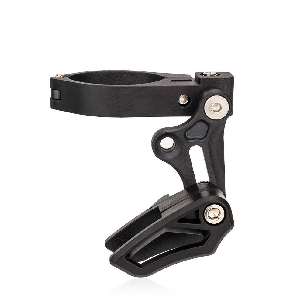 MTB Bicycle Chain Guide Chain Frame Protector Cover Clamp Black Chain Guide.