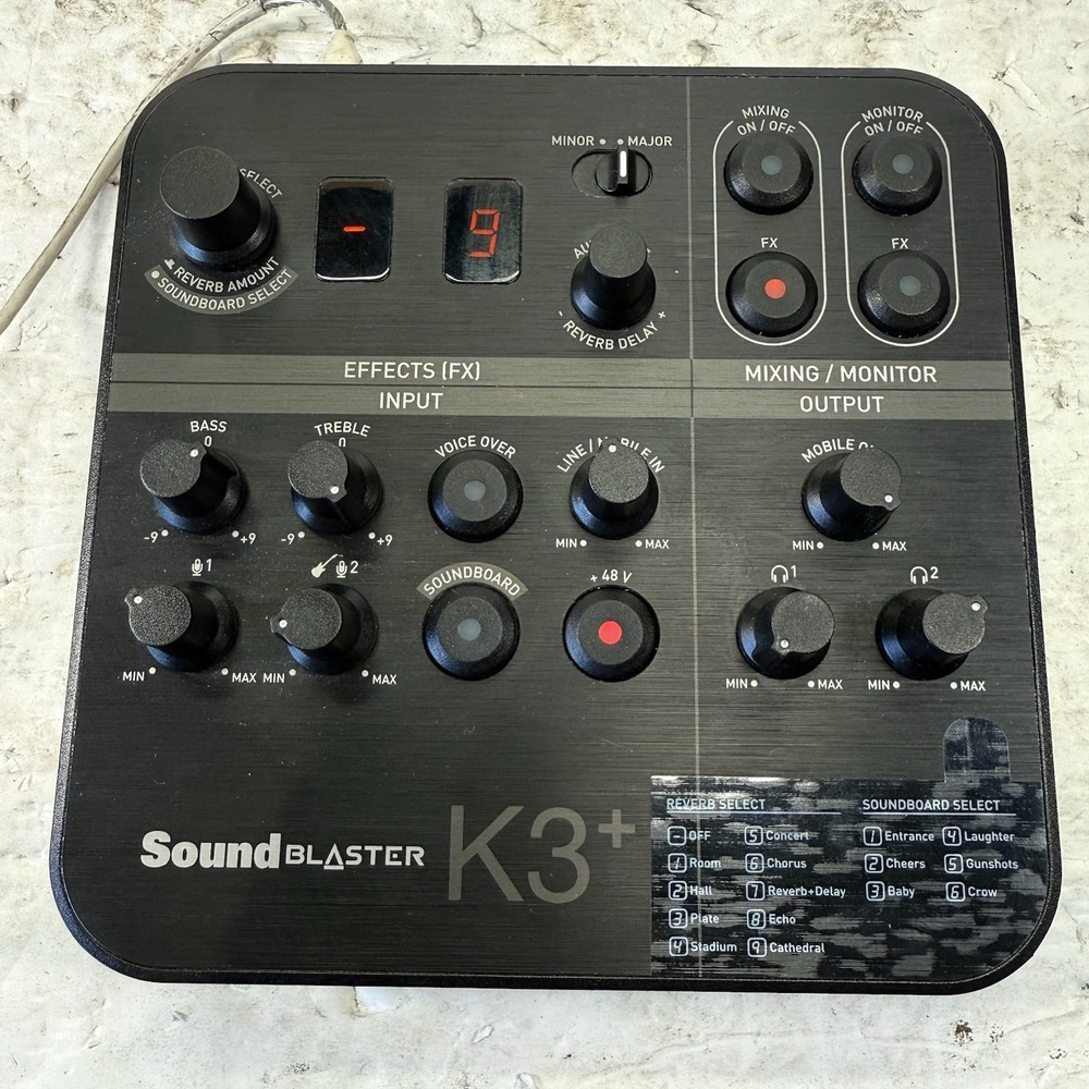 Sound Blaster K3+ Creative SB1720 | TESTED