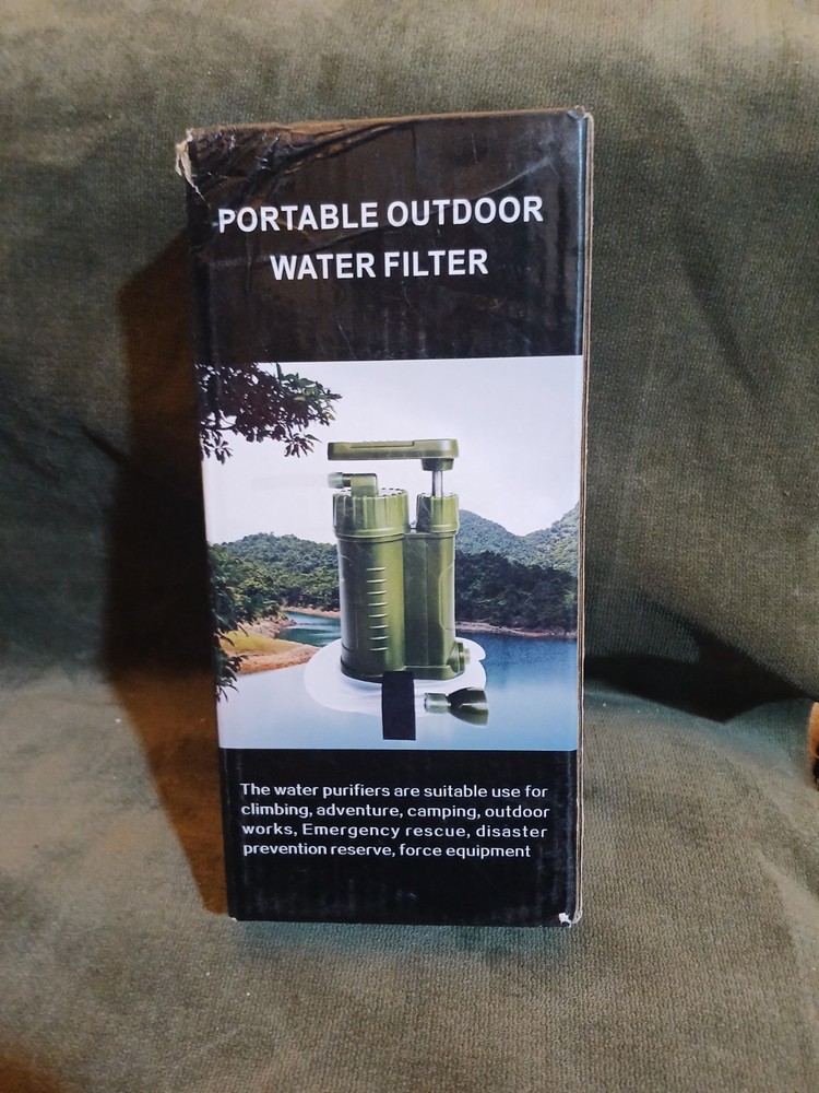 Portable Outdoor Water Filter