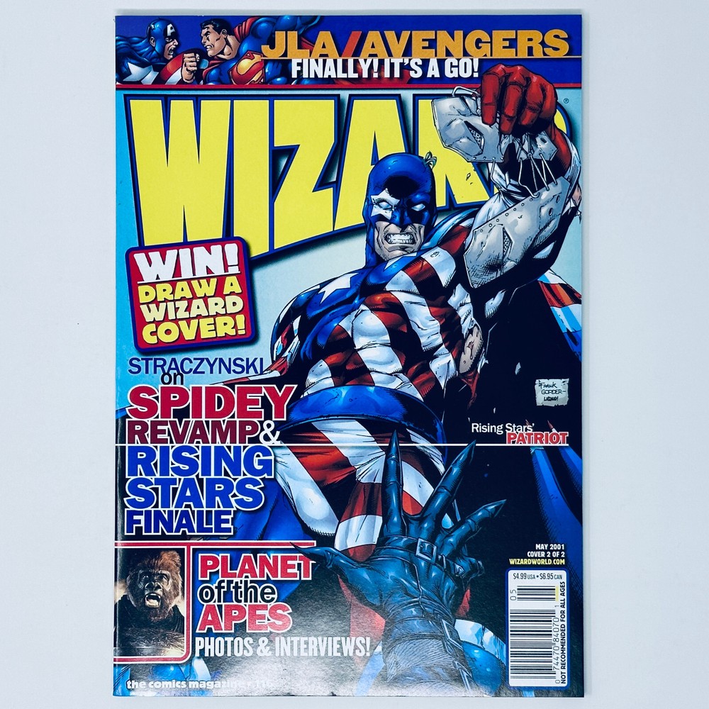 Wizard Comics Issue 116 May 2001 Cover 2 of 2