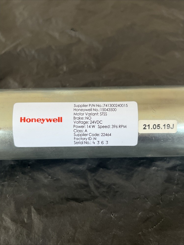 Honeywell 15043500 Mororized Conveyor Roller NEW