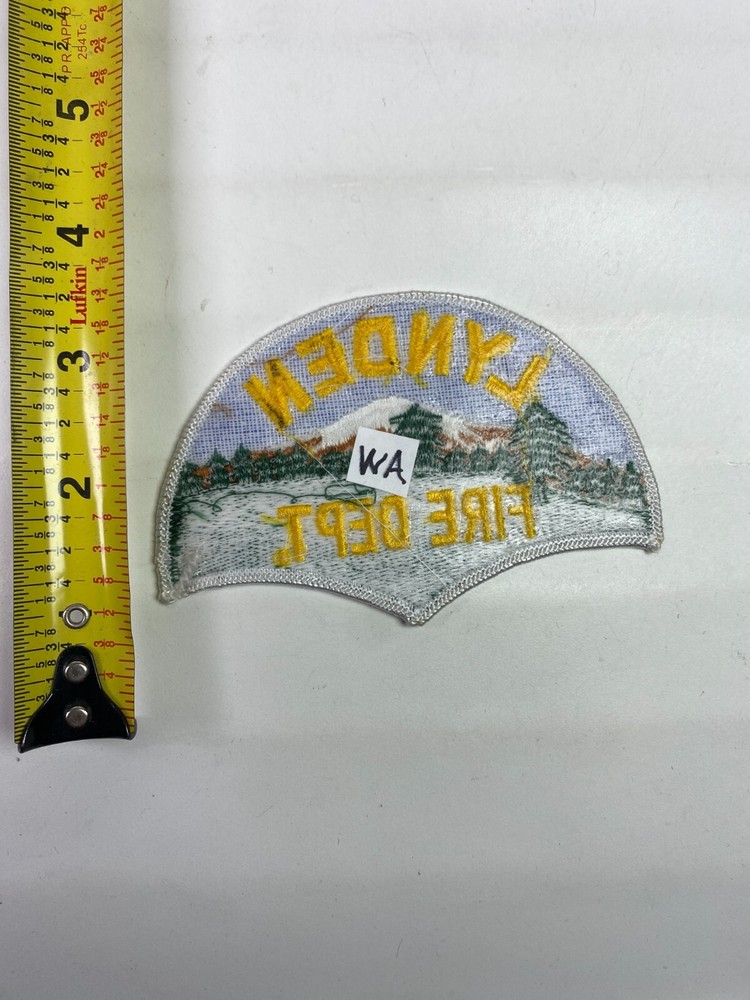 Lynden Fire Washington WA Patch T9