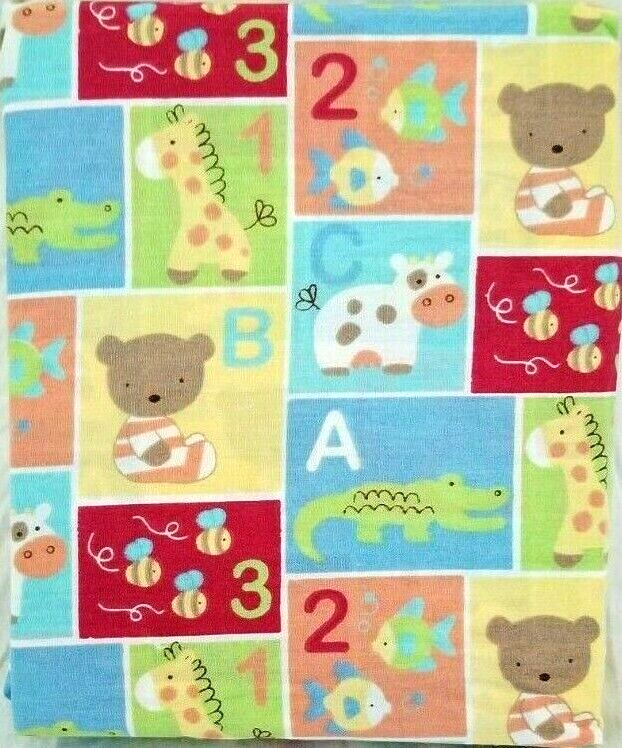 TIDDLIWINKS 3 PIECE CRIB SET ABC 123