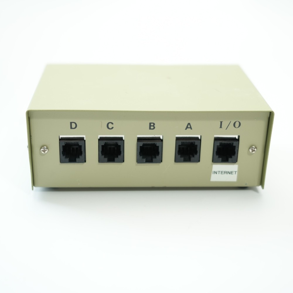 Electronics ABCD selector Data Transfer Switch Phone Telephone