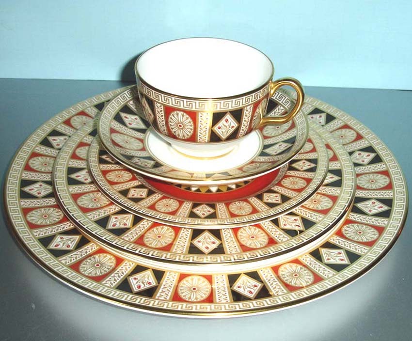 Minton Alhambra 5 Piece Place Setting Bone China England New Plain Box