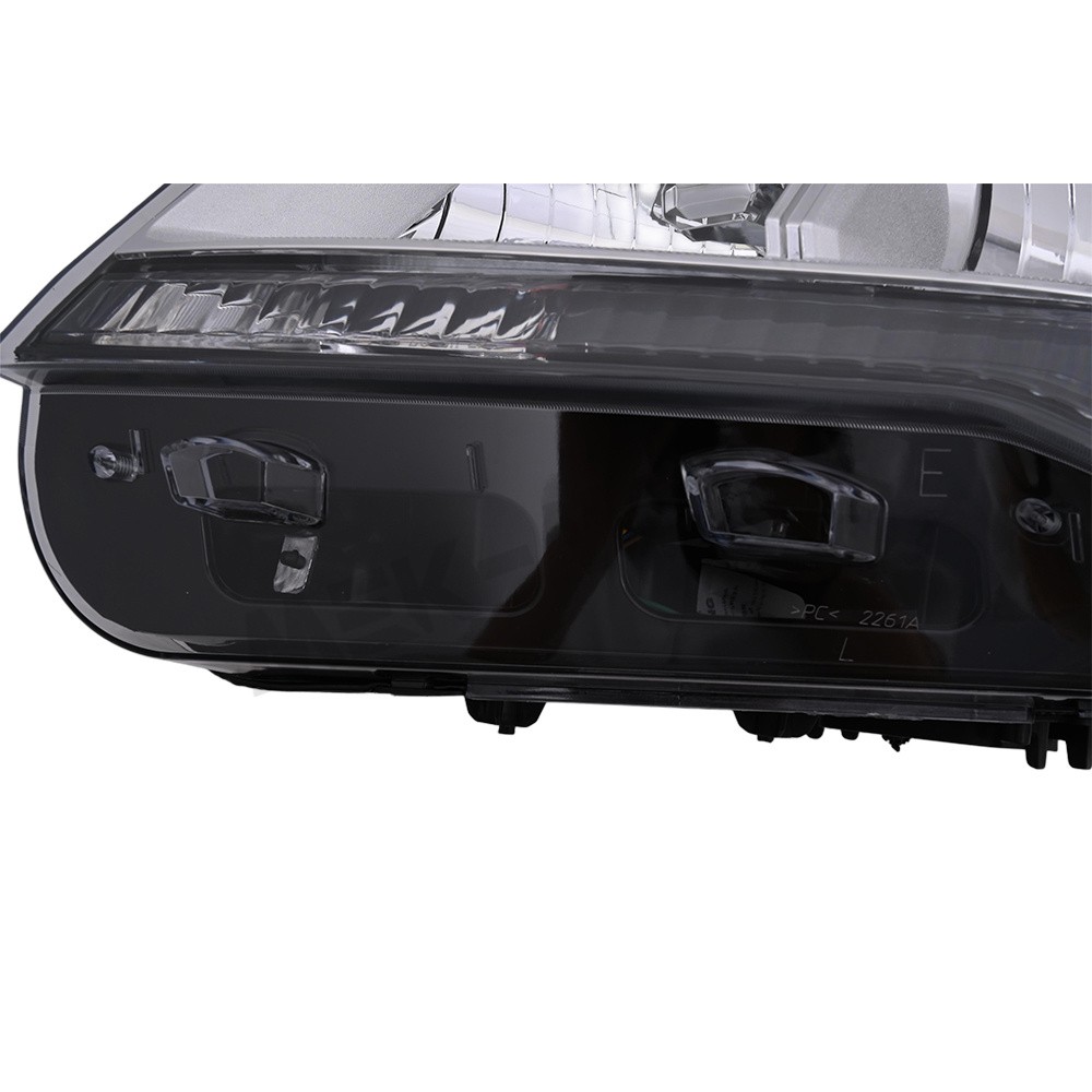 Headlight Assembly For 2016-2019 Ford Explorer Chrome w/LED DRL Left Driver Side