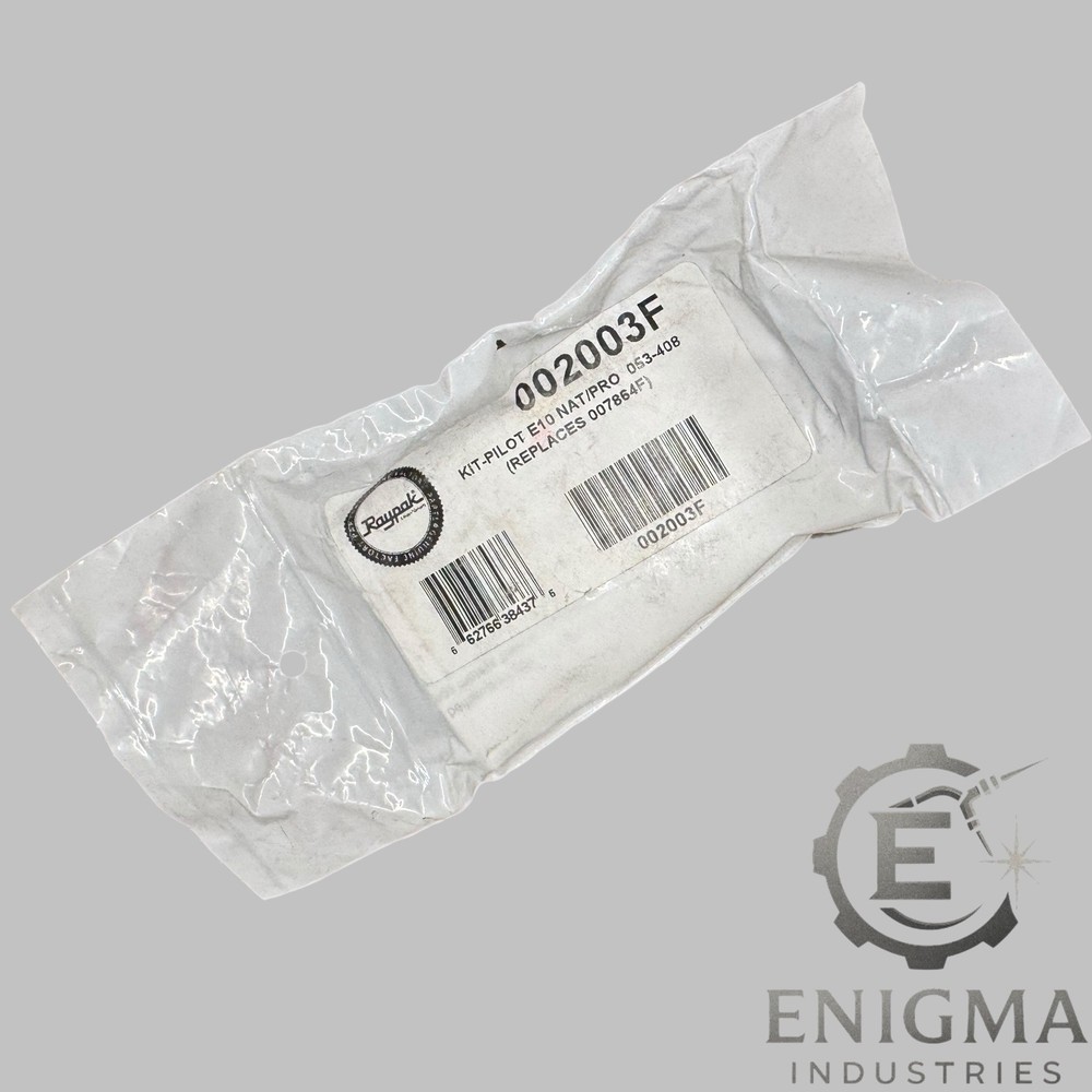 Raypak 002003F Pilot Light Assembly Natural & Propane OEM Replacement-Brand New