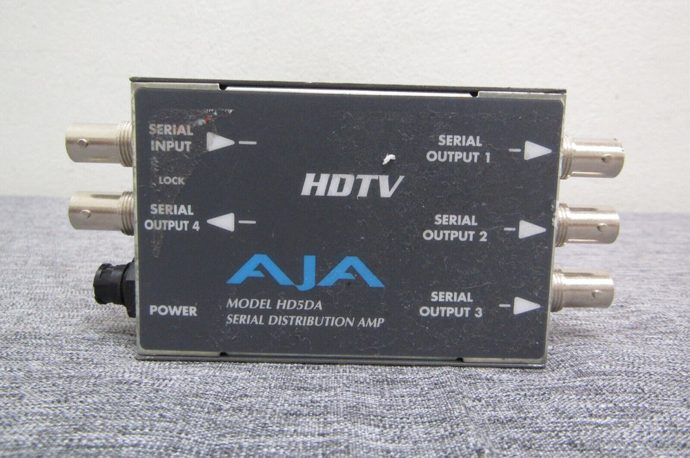 AJA HD5DA HD/SD Distribution Amp NO A/C ADAPTER