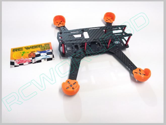 QUADCOPTER BRUSHLESS MOTOR MOUNT/BASE PROTECTOR 4PCS 3D PRINTED PLA 250 FRAME