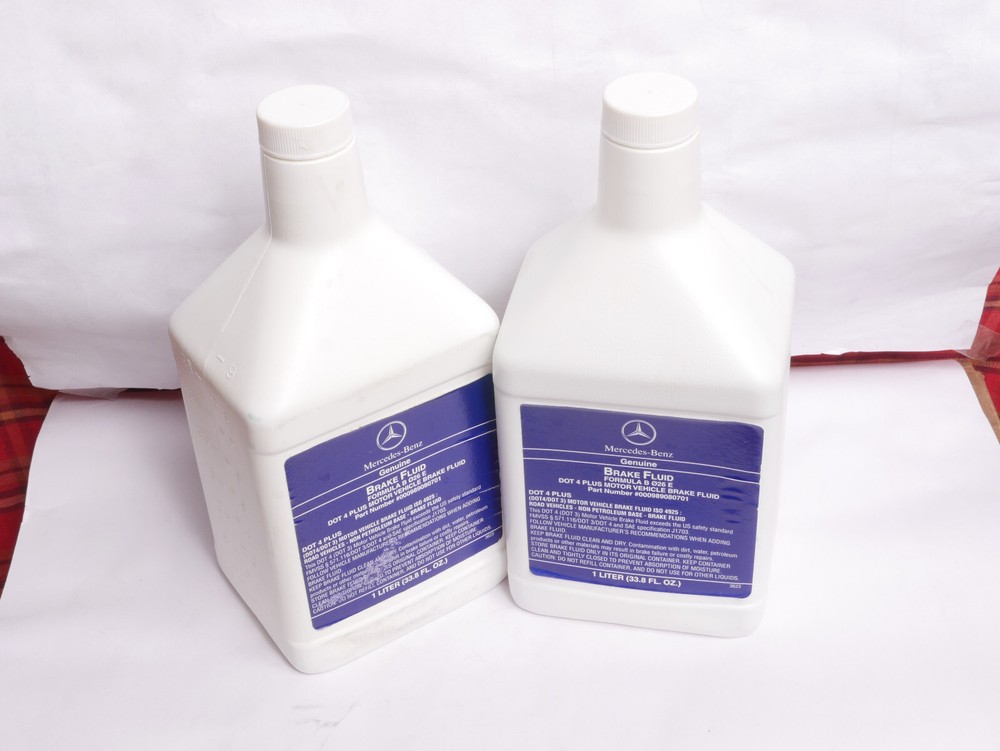 Mercedes Benz brake fluids