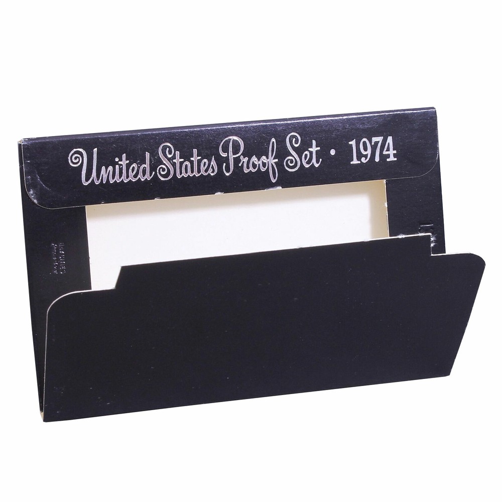 Empty Packaging Replacement Proof Set Box No Coins 1974