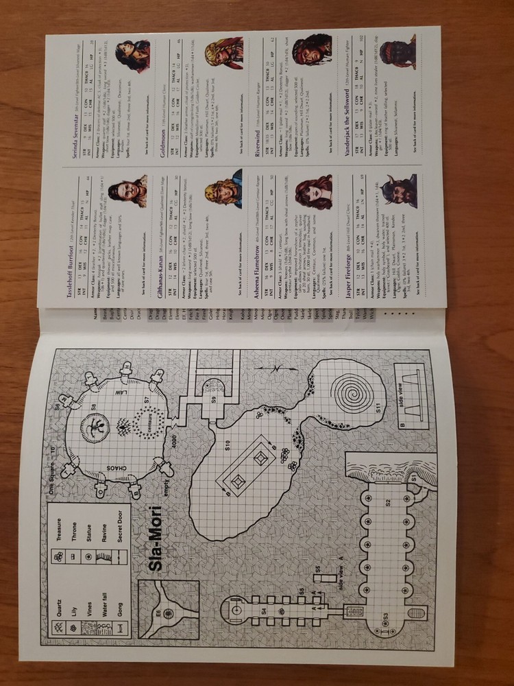 Dragonlance Oak Lords - DLS3 - Advanced Dungeons & Dragons - 9327 - Original