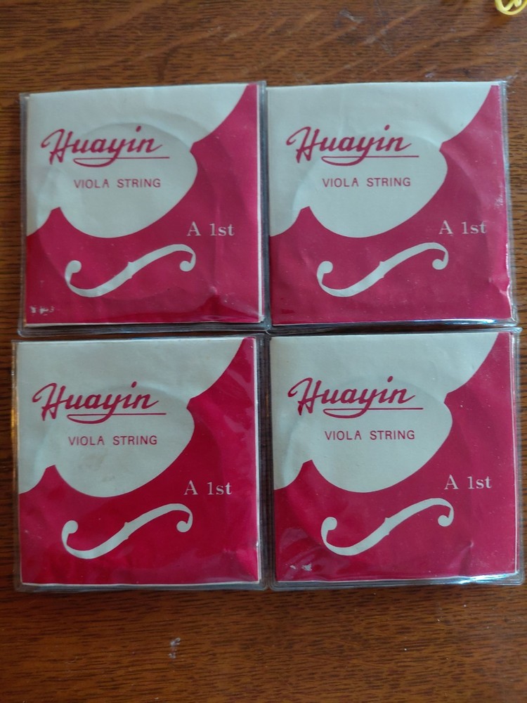 4 x Huayin Student Violin Strings A 1st