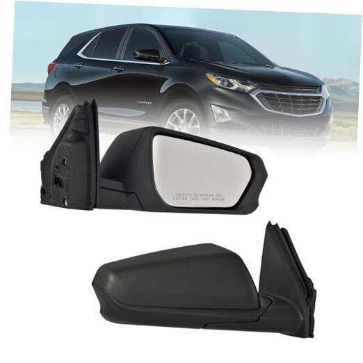 Side mirror assembly replacement, left side mirror assembly replacement, right