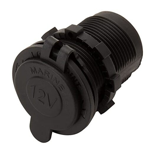 12 Volt Power Socket Panel Mount