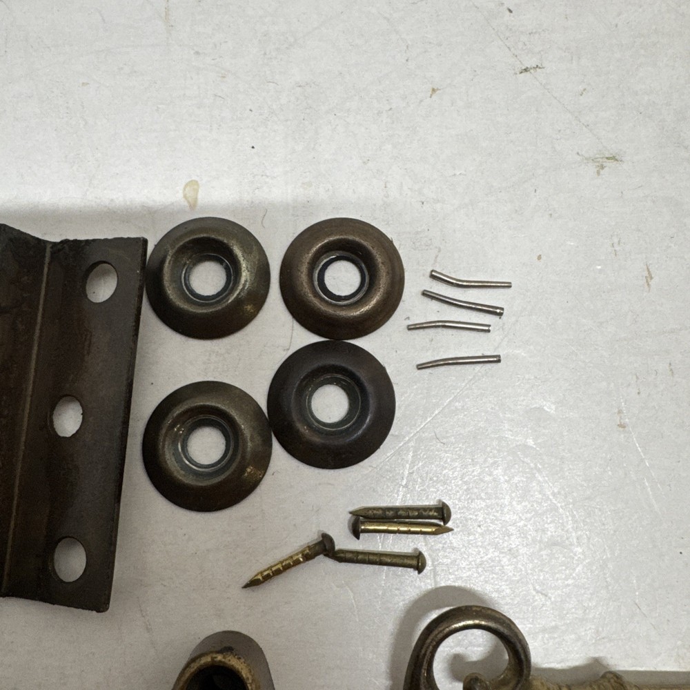 Ridgeway GRANDFATHER CLOCK VINTAGE HARDWARE SET key hinges lock