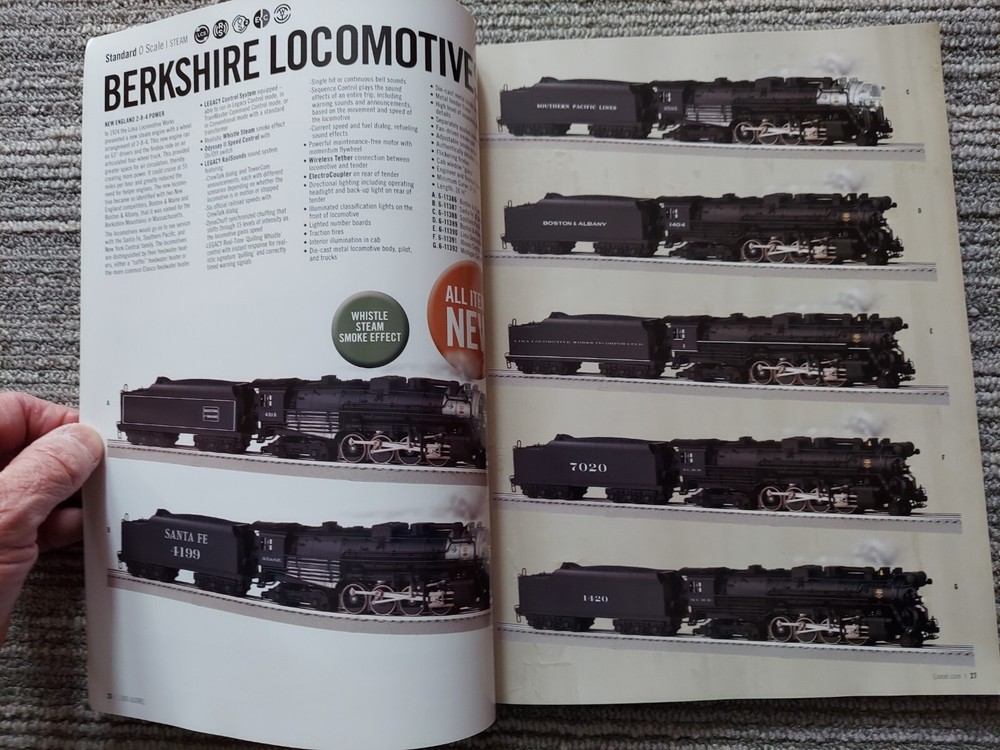Lionel 2012 Ready-To-Run Edition Catalog and two brochures